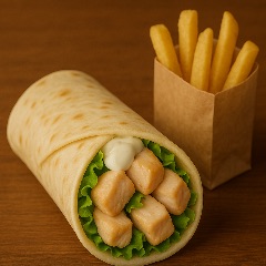 Grilled Chicken Wrap - Kids